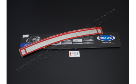 Накладка на задний бампер Chevrolet Tracker