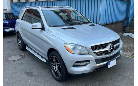 Подножки Mercedes ML-class W166