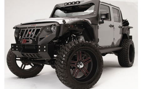 Решетка радиатора Jeep Wrangler JK