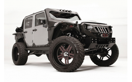 Решетка радиатора Jeep Wrangler JK