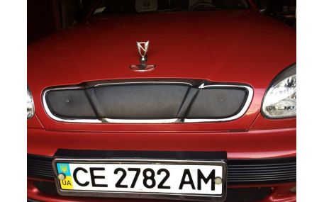 Зимняя накладка на решетку Daewoo Lanos