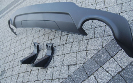 Накладка задняя Mercedes C-class W204 2011-2015