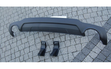 Накладка задняя Mercedes C-class W204 2011-2015