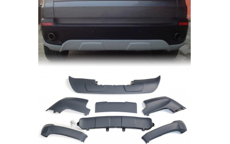 Накладки на бампера BMW X5 E70