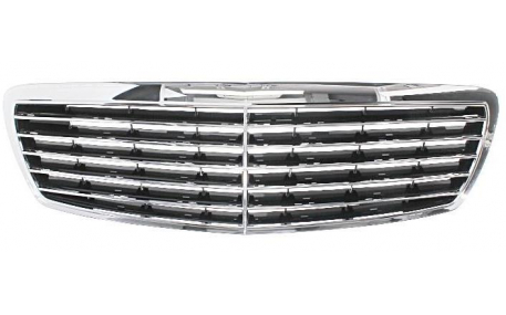 Решетка радиатора Mercedes E-class W211 2002-2006