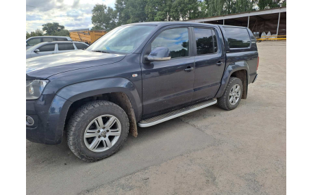 Подножки Volkswagen Amarok