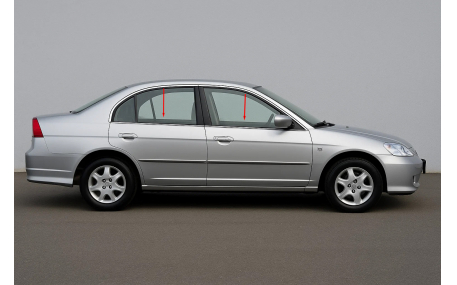 Хром накладки Honda Civic 4D