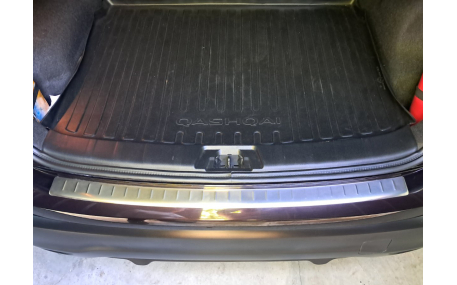Накладка на задний бампер Nissan Qashqai J11 2014-2017