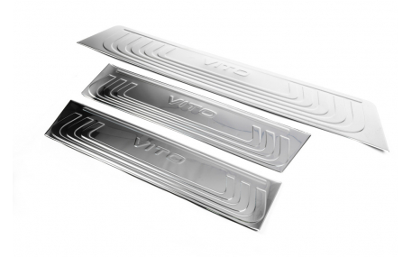 Накладки на пороги Mercedes Vito W447