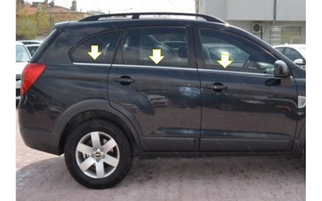 Хром накладки Chevrolet Captiva