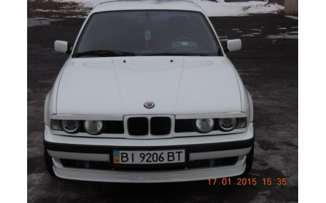 Накладка передняя BMW E34