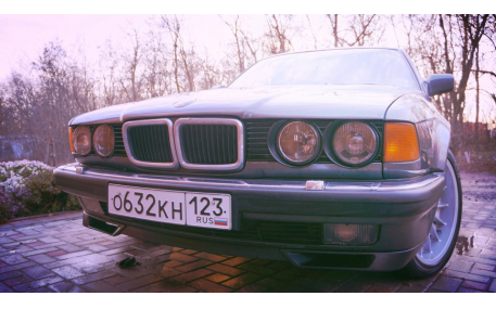 Накладка передняя BMW E34