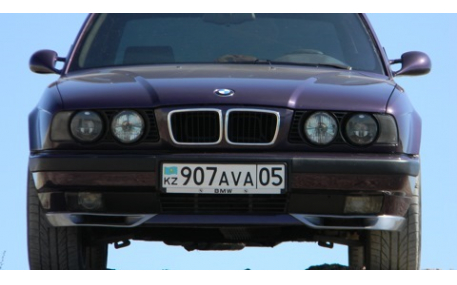Накладка передняя BMW E34
