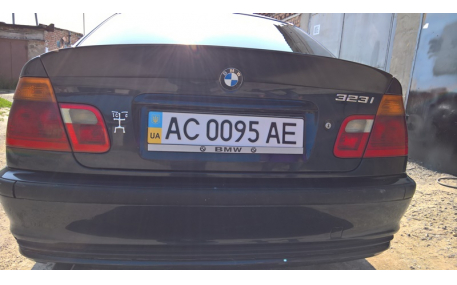 Спойлер BMW 3 E46 Sedan