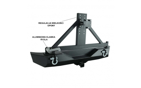 Бампер задний Jeep Wrangler JK