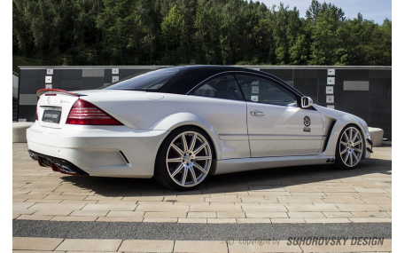 Спойлер Mercedes CL-class C215