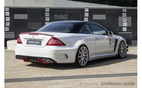 Спойлер Mercedes CL-class C215