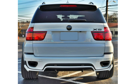 Накладка задняя BMW X5 E70 2010-2013