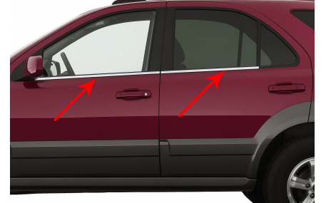 Хром накладки Kia Sorento