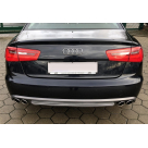 Накладка задняя Audi A6 C7 2011-2014