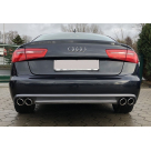 Накладка задняя Audi A6 C7 2011-2014