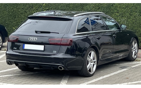 Накладка задняя Audi A6 C7 2011-2014