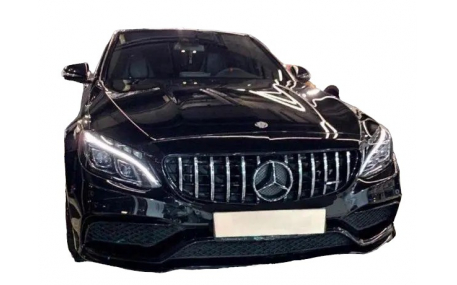 Решетка радиатора Mercedes C-Class W205 2015-2018
