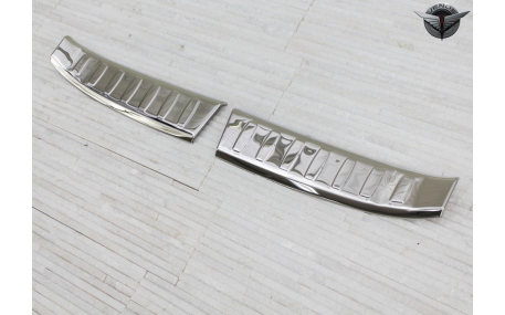 Накладка на задний бампер BMW X1 E84