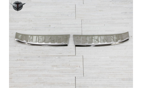 Накладка на задний бампер BMW X1 E84