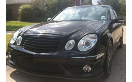 Решетка радиатора Mercedes E-class W211 2006-2009