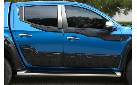 Хром накладки Mitsubishi L200