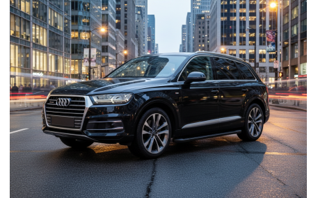 Подножки Audi Q7