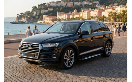 Подножки Audi Q7