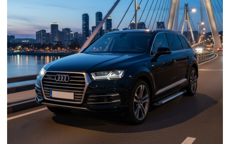 Подножки Audi Q7