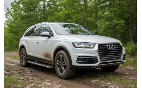 Подножки Audi Q7