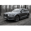 Подножки Audi Q7