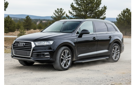Подножки Audi Q7
