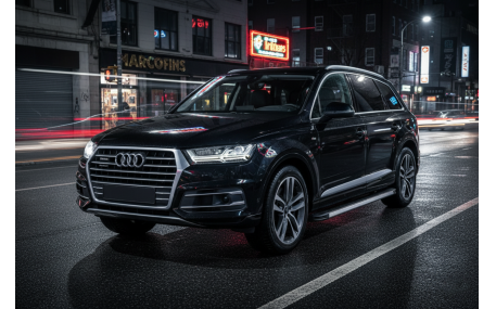 Подножки Audi Q7