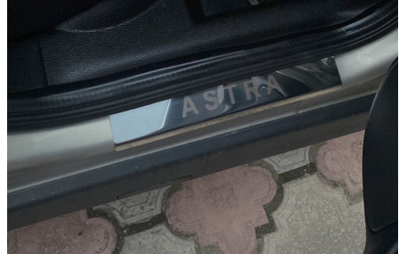 Накладки на пороги Opel Astra G