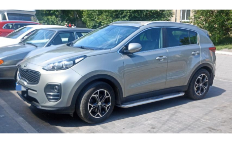 Подножки Kia Sportage