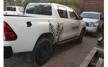 Подножки Toyota Hilux