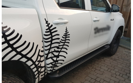 Подножки Toyota Hilux