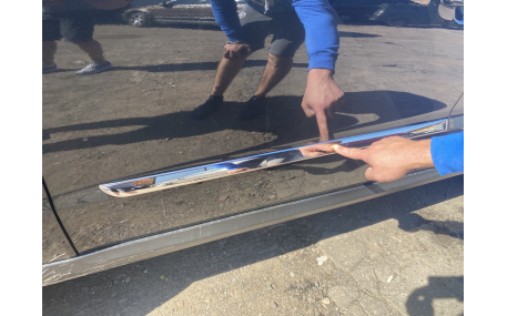 Хром накладки Hyundai Santa Fe