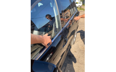 Хром накладки Hyundai Santa Fe