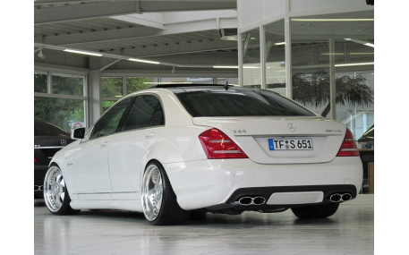 Насадка на глушитель Mercedes S-class W221