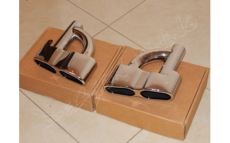 Насадка на глушитель Mercedes S-class W221