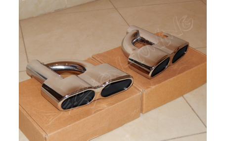 Насадка на глушитель Mercedes S-class W221