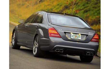 Насадка на глушитель Mercedes S-class W221