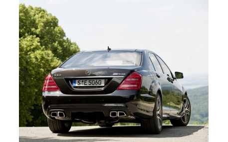 Насадка на глушитель Mercedes S-class W221
