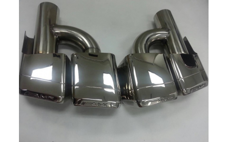 Насадка на глушитель Mercedes S-class W221